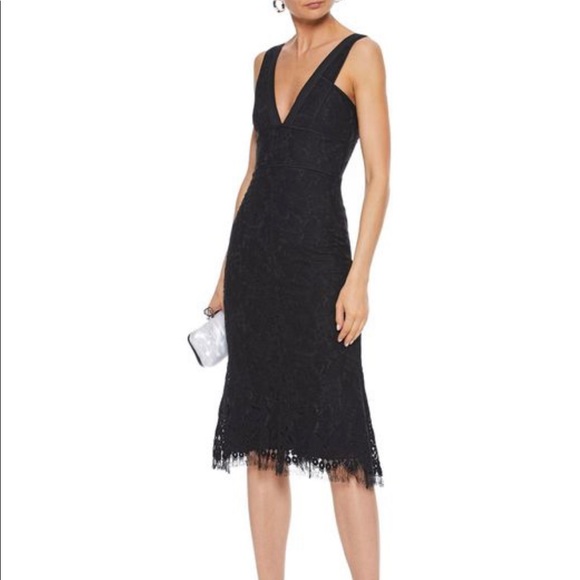 Victoria Beckham Dresses & Skirts - victoria beckham lace kick midi dress